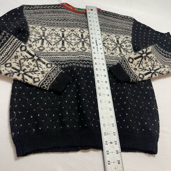 Vintage Nordic Wool Mohair Sweater Cardigan Size M/L/XL See Measurements - Picture 12 of 12